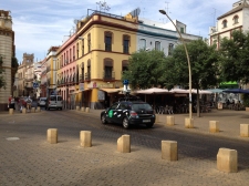 Fotografia del coche de Google Maps en La Alameda de Sevilla 